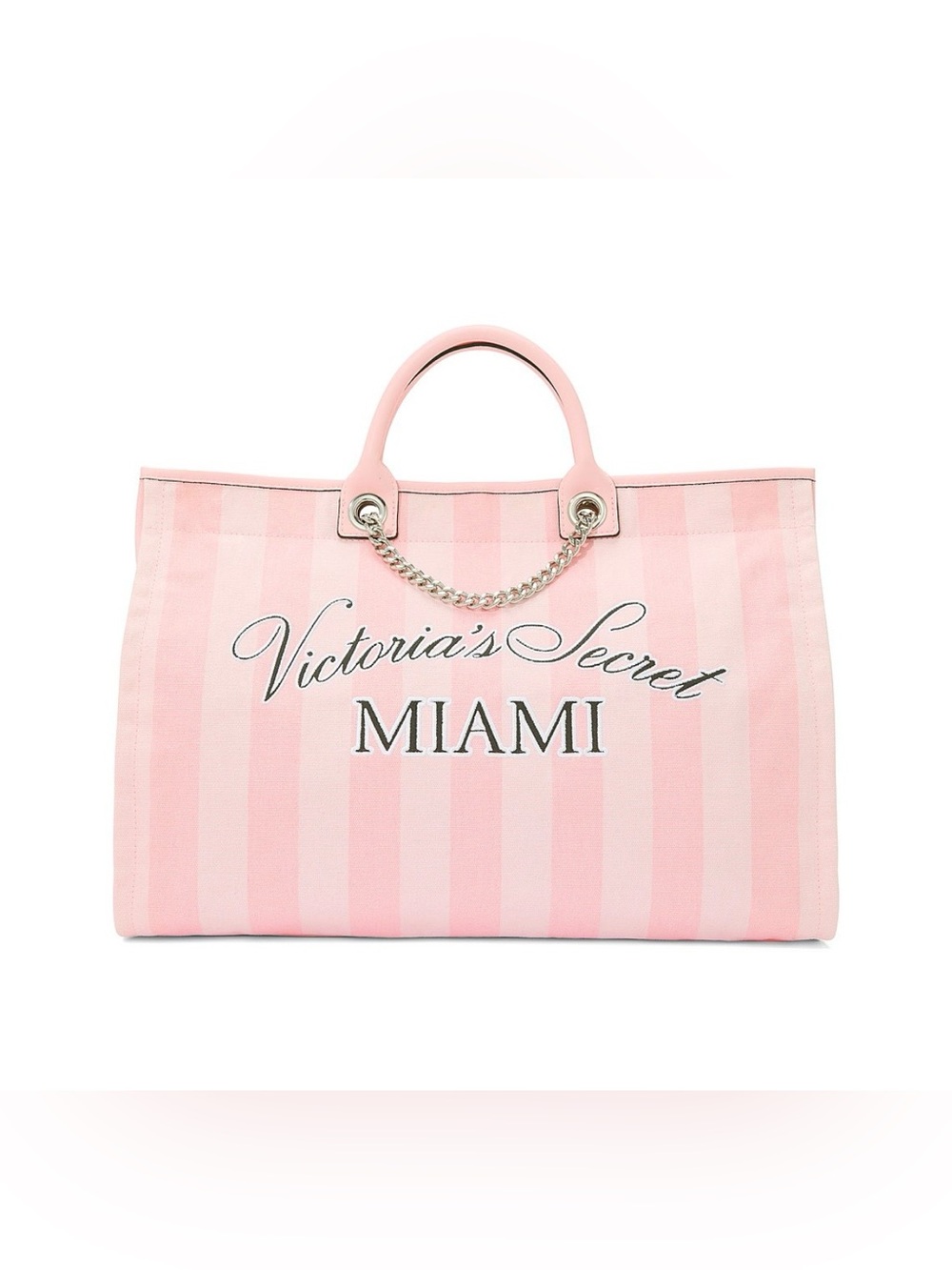 Victoria’s Secret Limited Edition Miami City Exclusive Pink Tote Bag - Picture 3 of 4